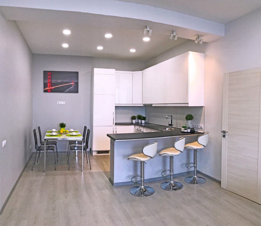 Современный интерьер в ЖК "Авеню 77" 95 кв. м