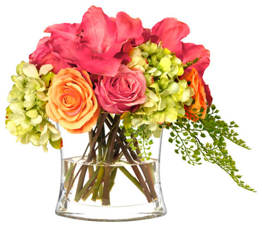 Diane James Pink and Orange Paradise Bouquet