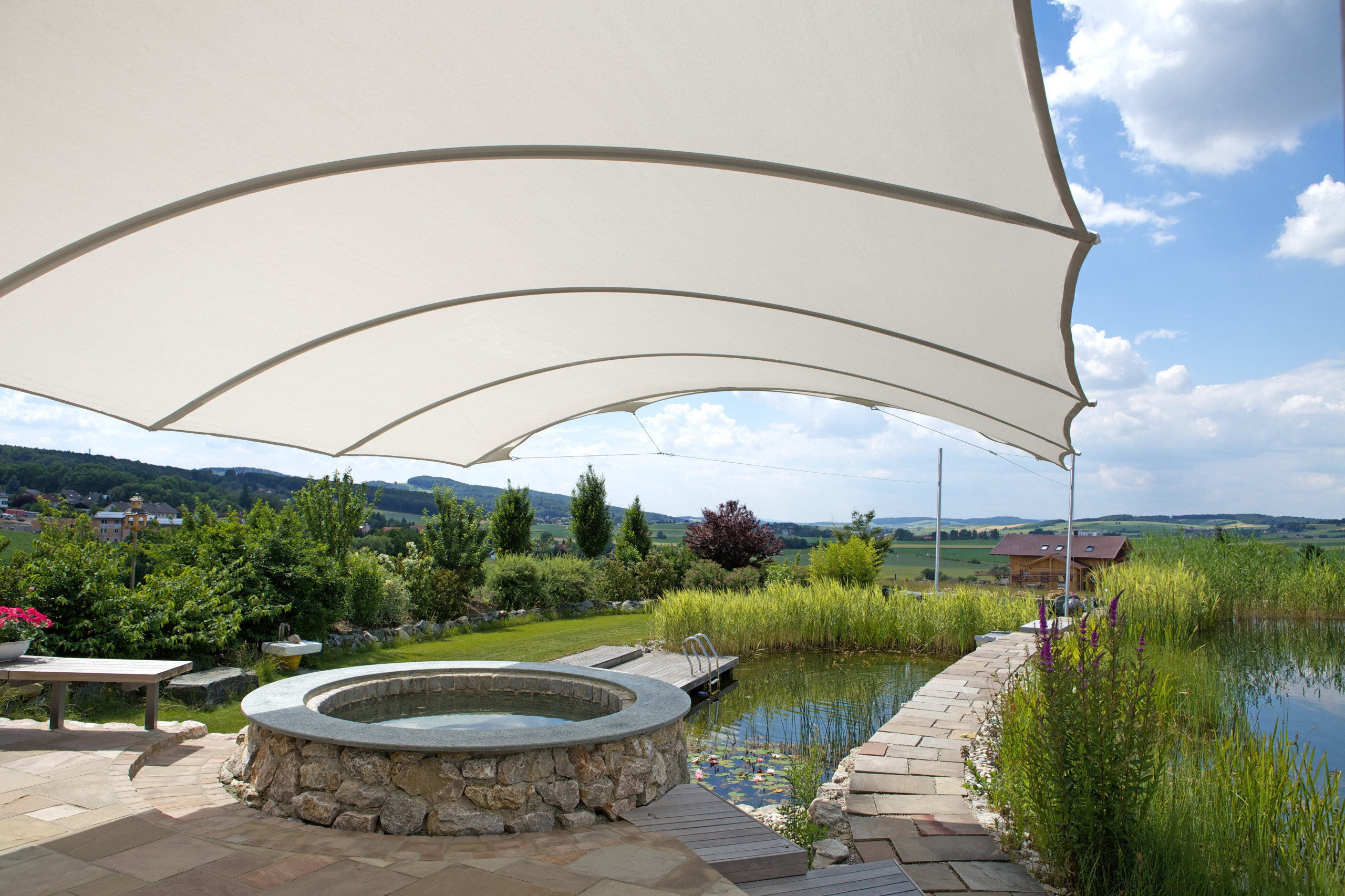 13 Ideen fr Sonnenschutz im Garten