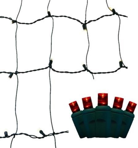 5mm Led Net Lights Red Contemporary Holiday Lighting By Elite 5mm Led Net Lights Red Contemporary Holiday Lighting By Elite Decor