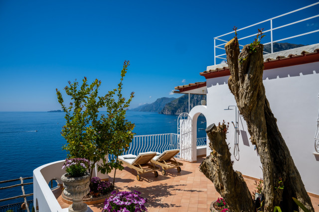 Villa Aldo Marino Positano - Ingresso mediterranean-entrance