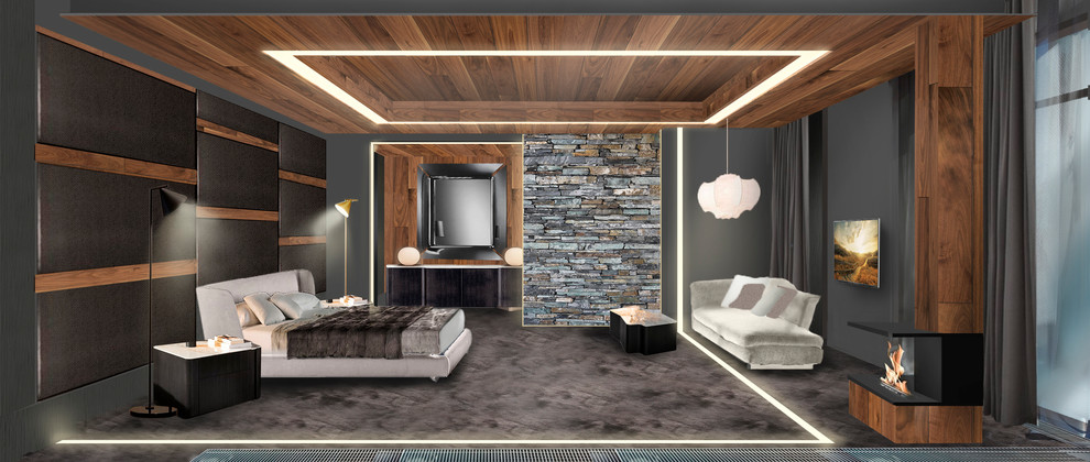 Интерьер частного дома Flying house