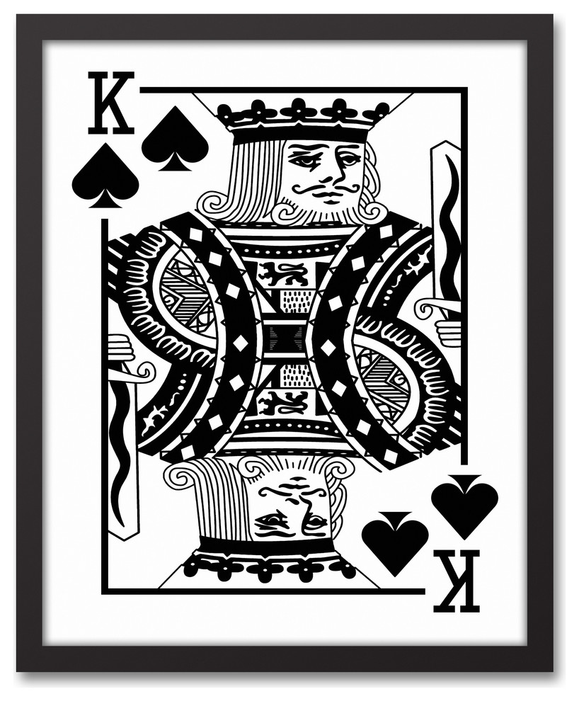 Ace of Diamonds #5 Canvas Art Poster 16/"x 24/" Playing Card Poster