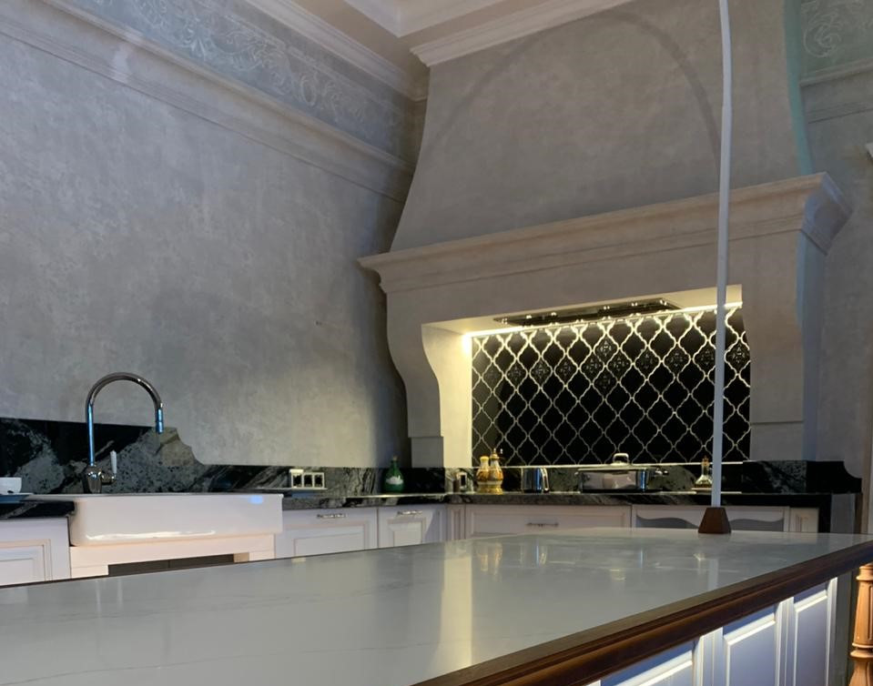 Фартук Черная Арабеска