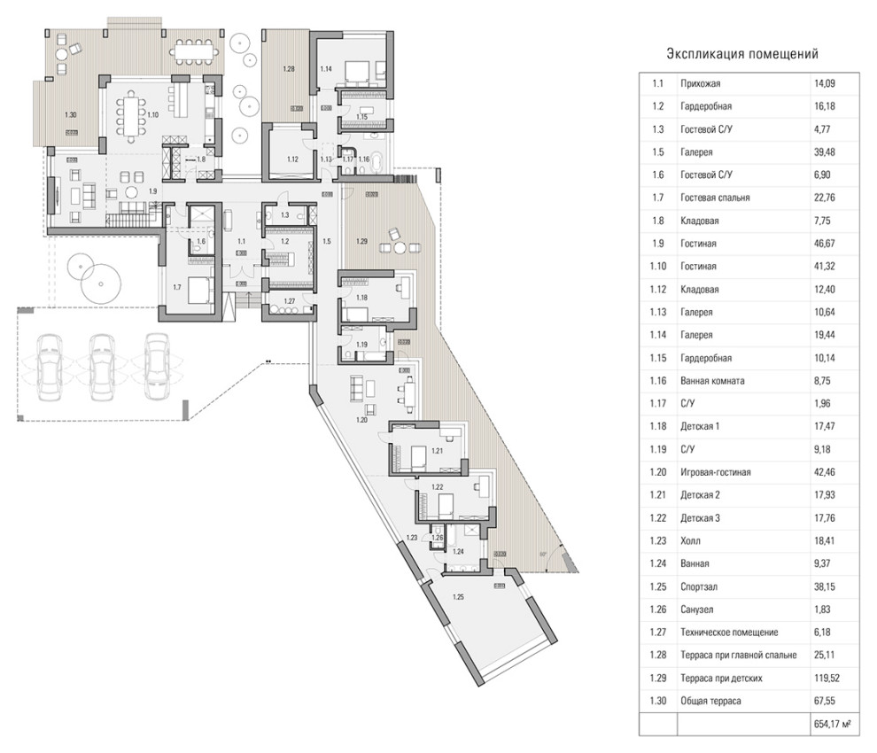 Дом Практика 720 м2