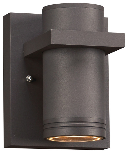 BoardwalkI 1Light Outdoor DownLight LED Fixture Transitional