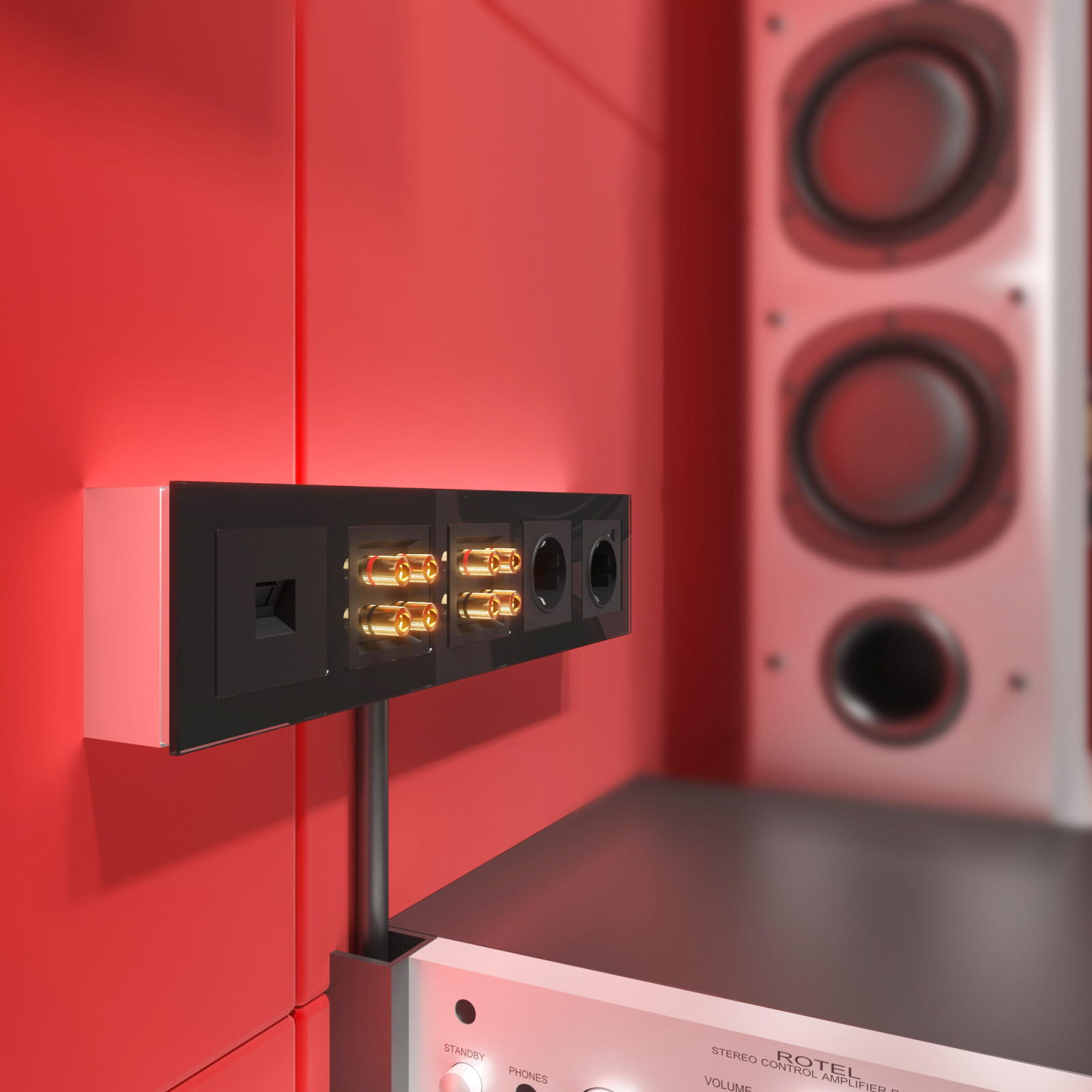 Коробка для накладного монтажа