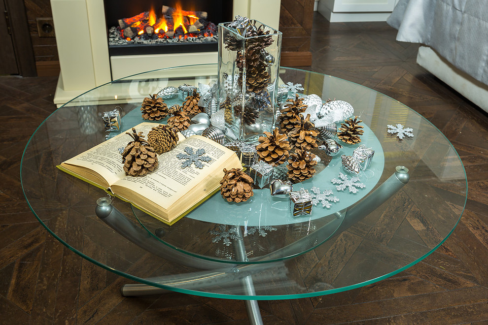 Спальня в синих тонах