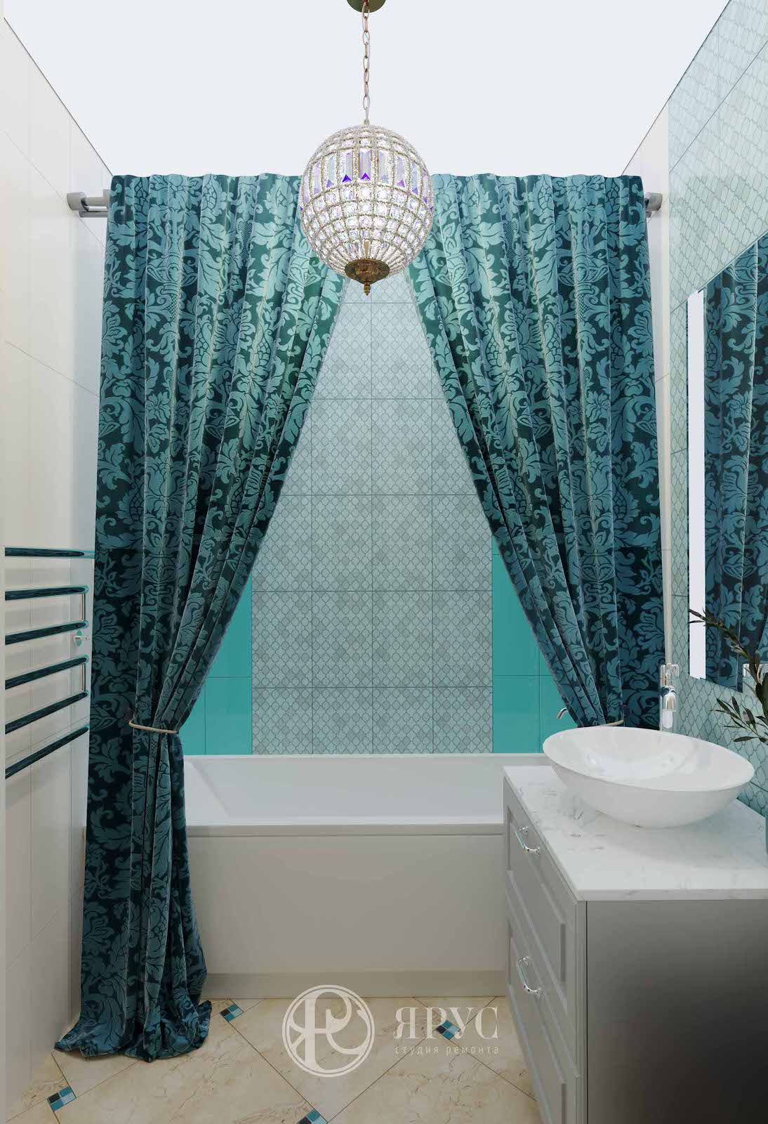 Дизайн-проект однокомнатной квартиры