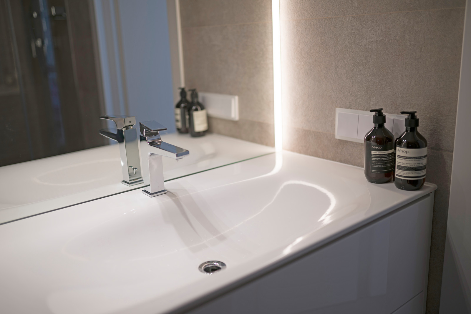 Современный интерьер в пастельных тонах