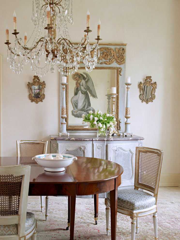 Country French Magazine - Shabby-chic Style - Dining Room - Houston