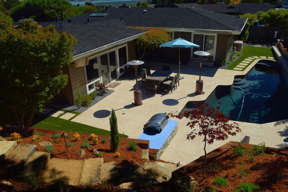 Pool Patio and Garden