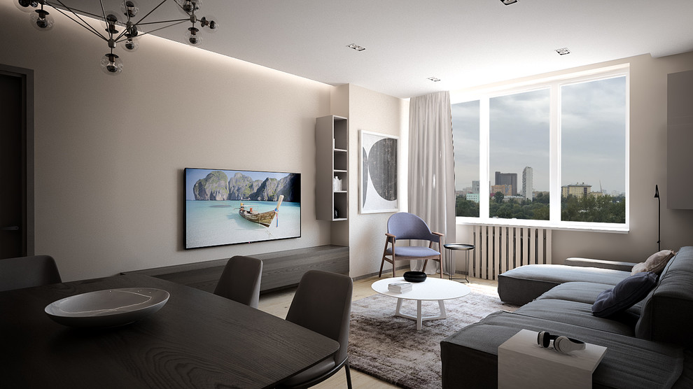 Проект квартиры в ЖК Триколор