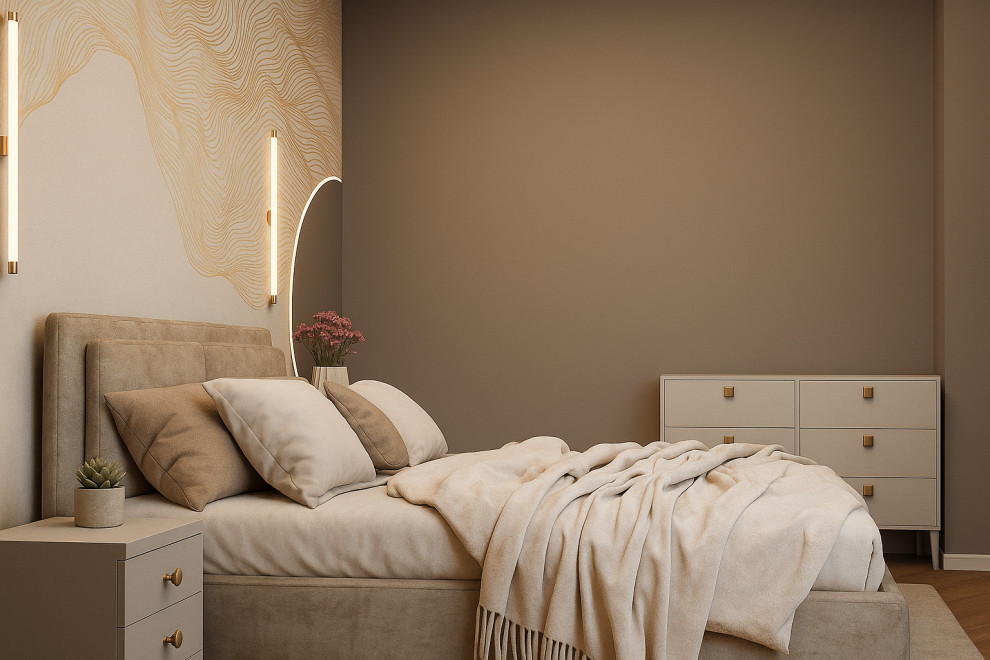 Спальня в стиле taupe