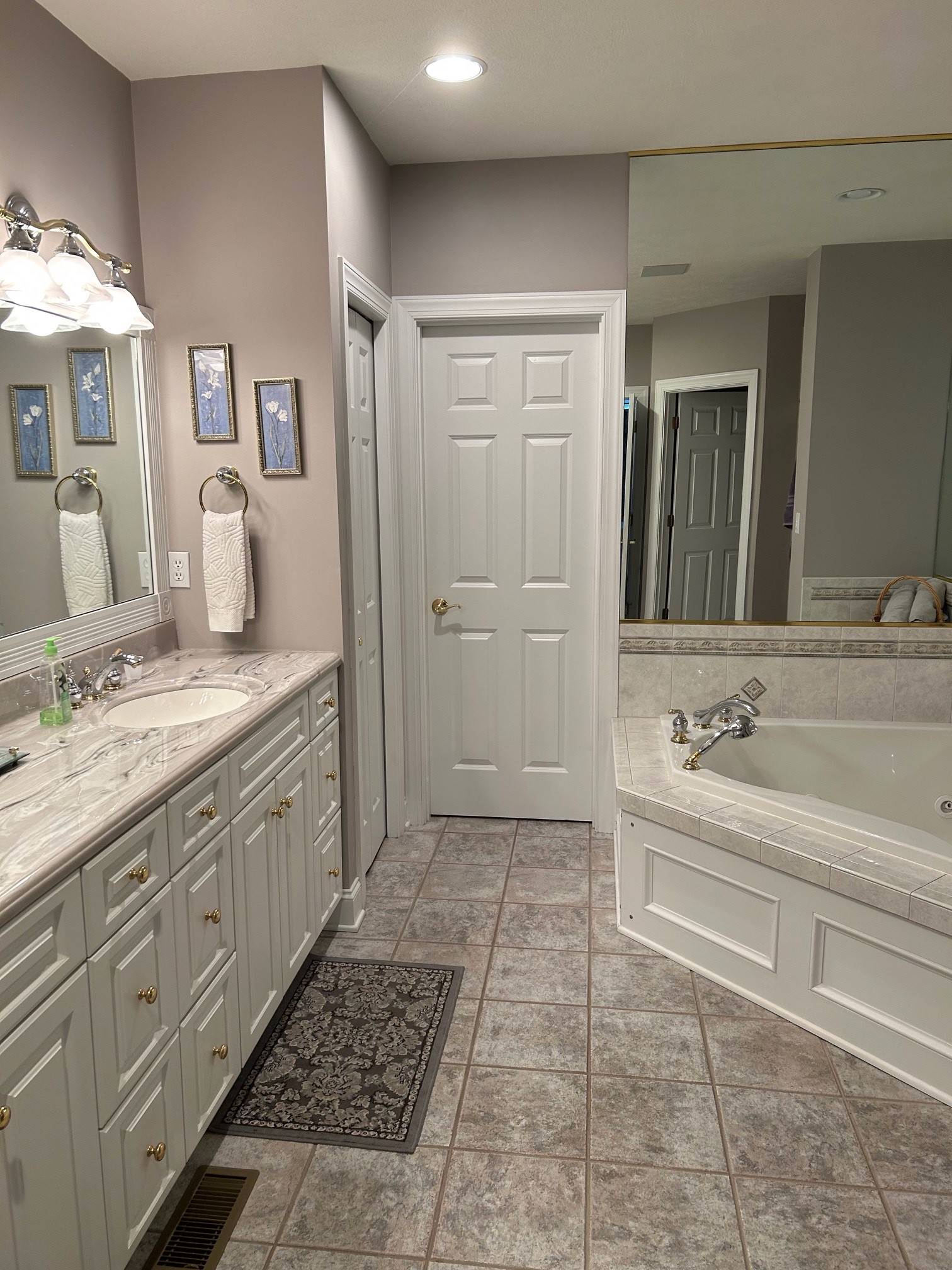 Sophisticated Haven. Primary bathroom renovation