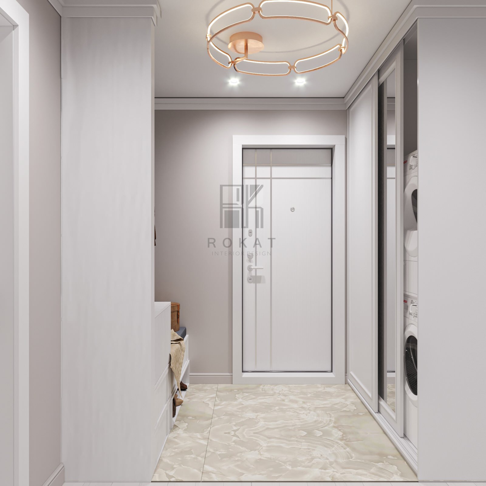 Дизайн интерьера 4-х комнатной квартиры