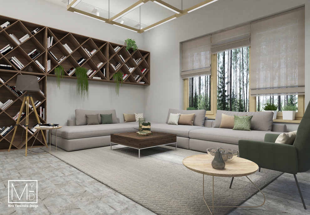 FOREST HOUSE дизайн гостиной