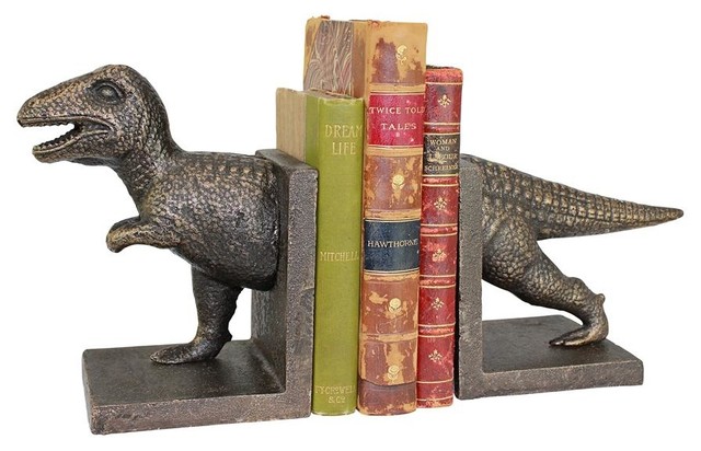 T-Rex Dinosaur Bookend Set