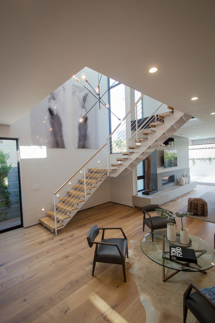 L.A comtemporary contemporain-escalier