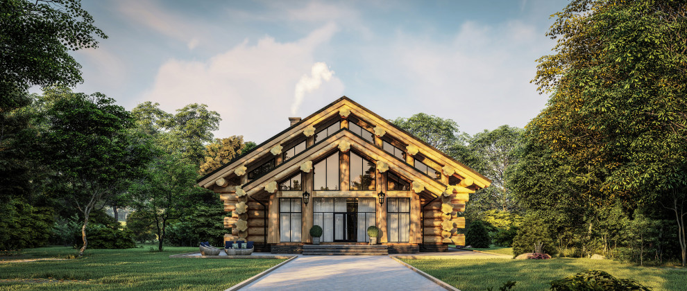 Дом из кедра «Аккем»