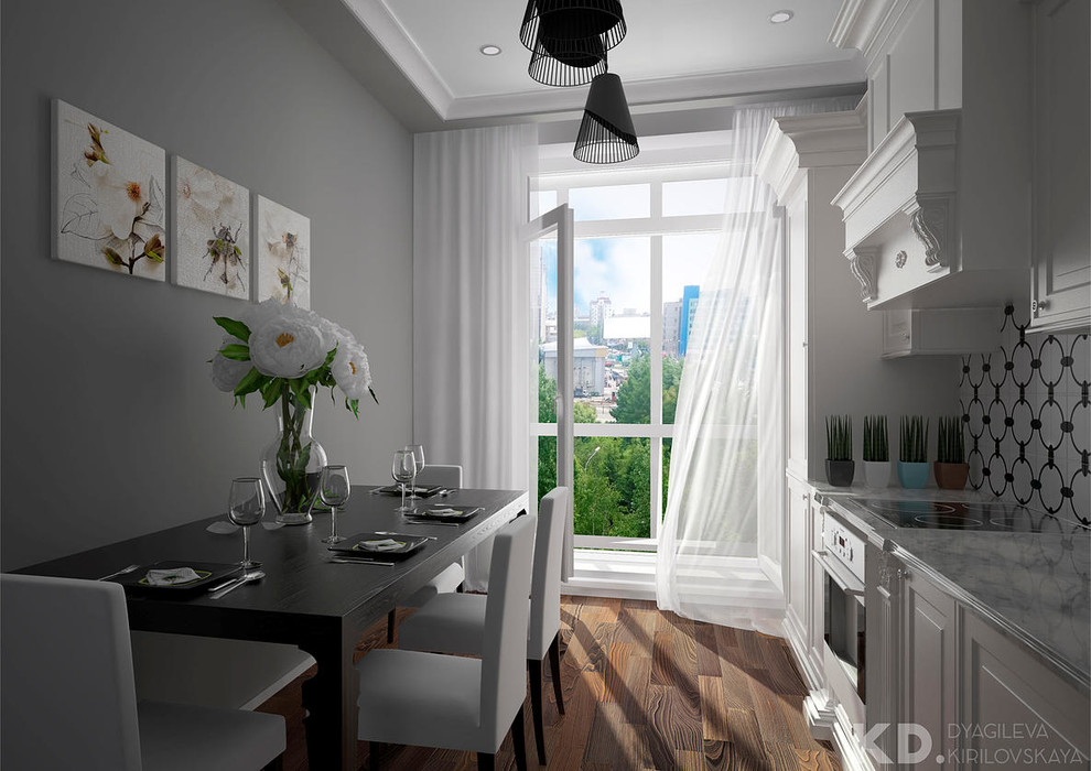 Классический стиль, 89 кв м