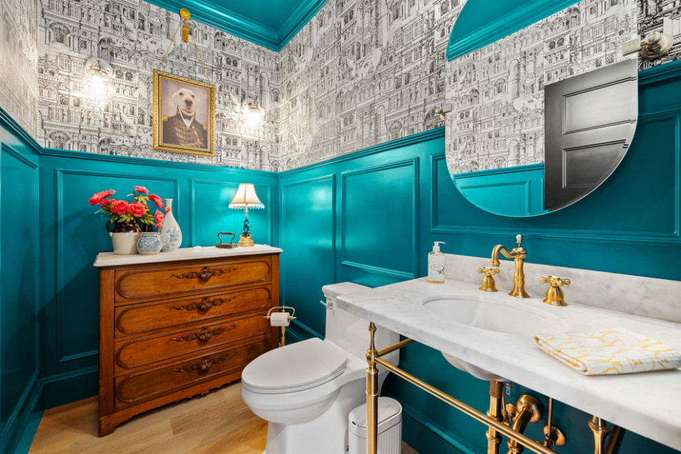 First Floor Home Renovation - Traditional - Powder Room - Atlanta - by ...