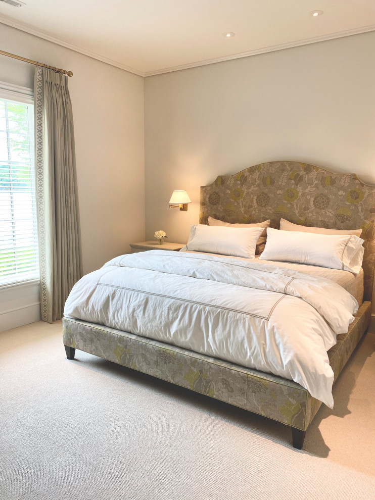 Custom upholstered headboard