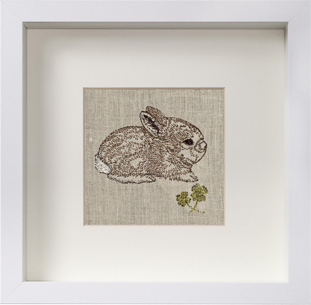 Bunny With Clover Artwork