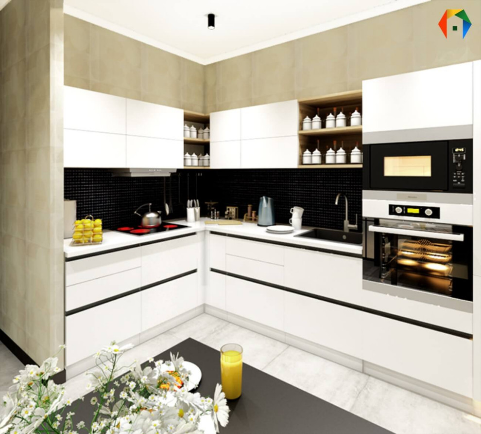 Сколковская. Дизайн-проект 3-комнатной квартиры, с коллажами и визуализацией в О