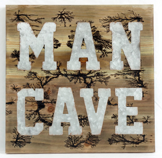 Man Cave Metal Wall Art Farmhouse Wall Accents by Virventures Houzz