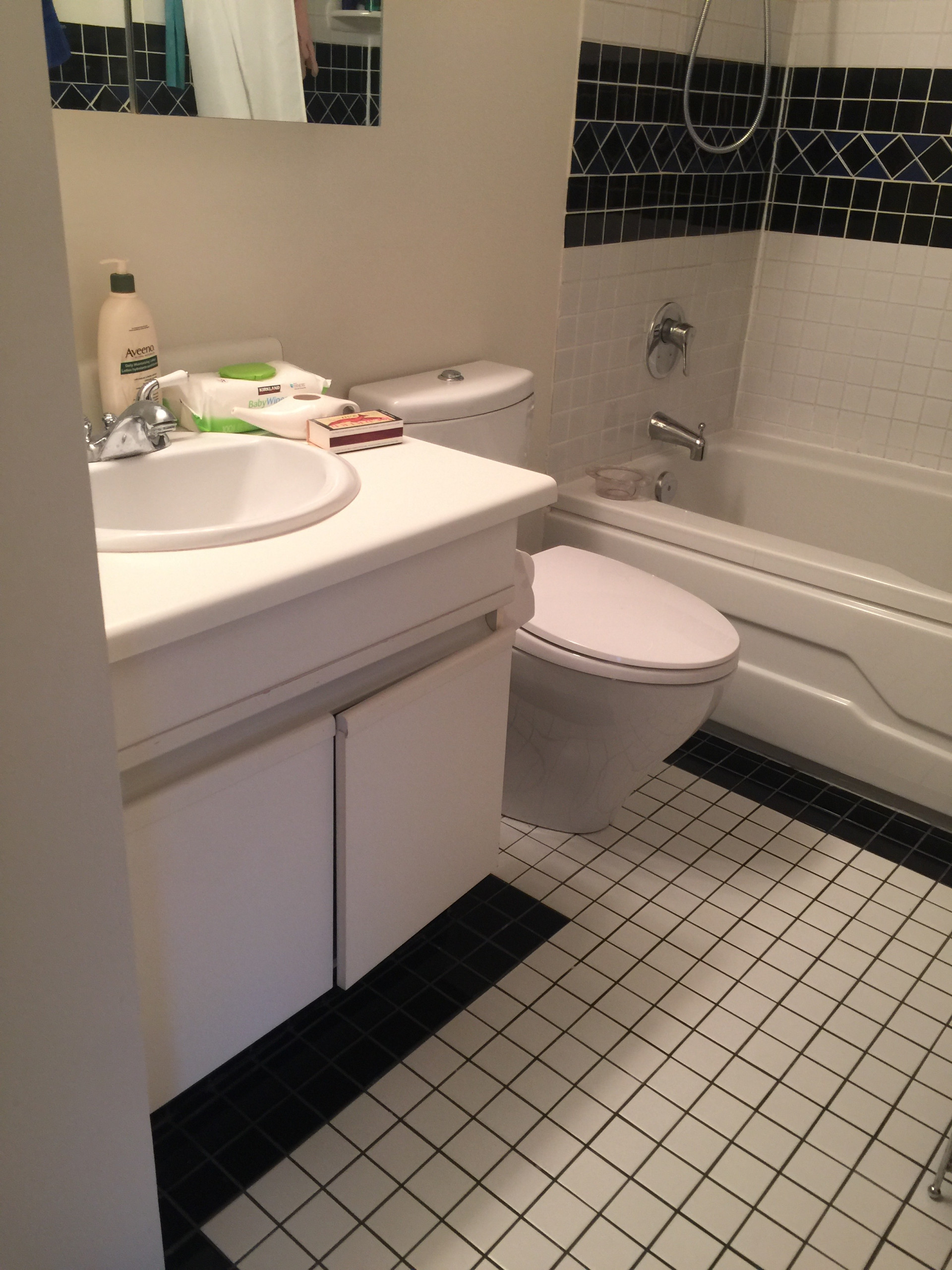 Austere Marble Bathroom
