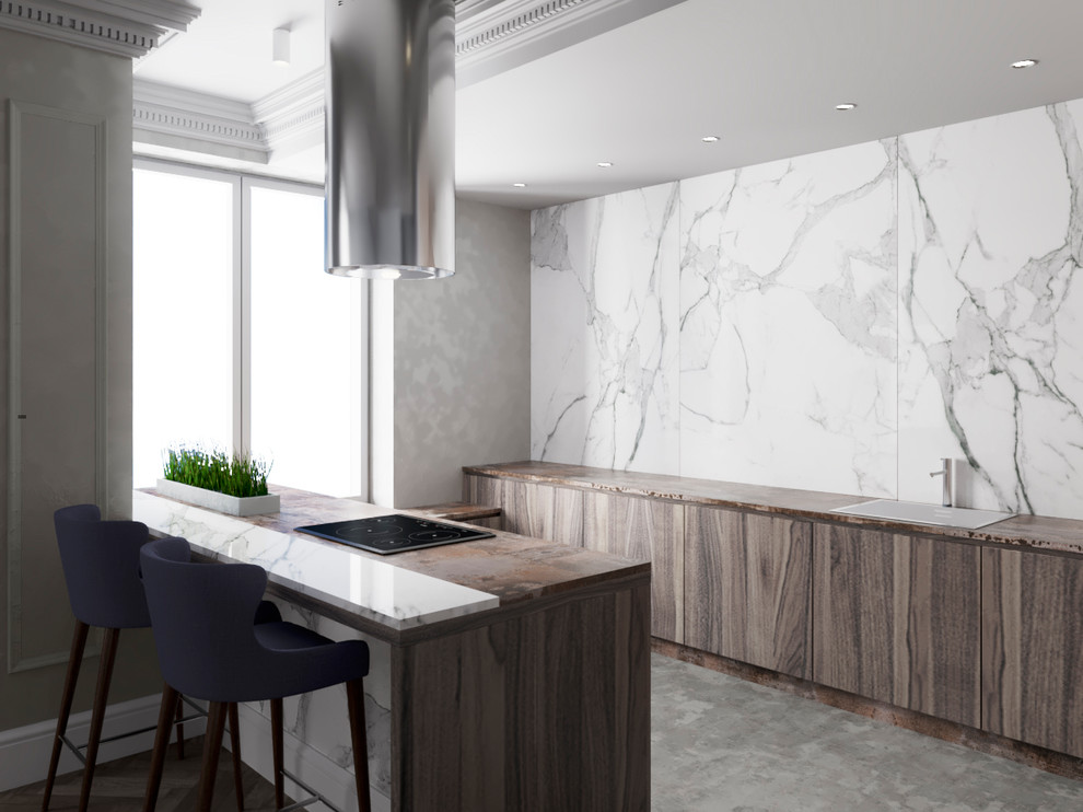 Проект кухни для молодой пары