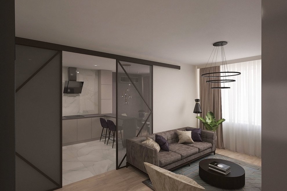 Интерьер небольшой квартиры для двух сестер