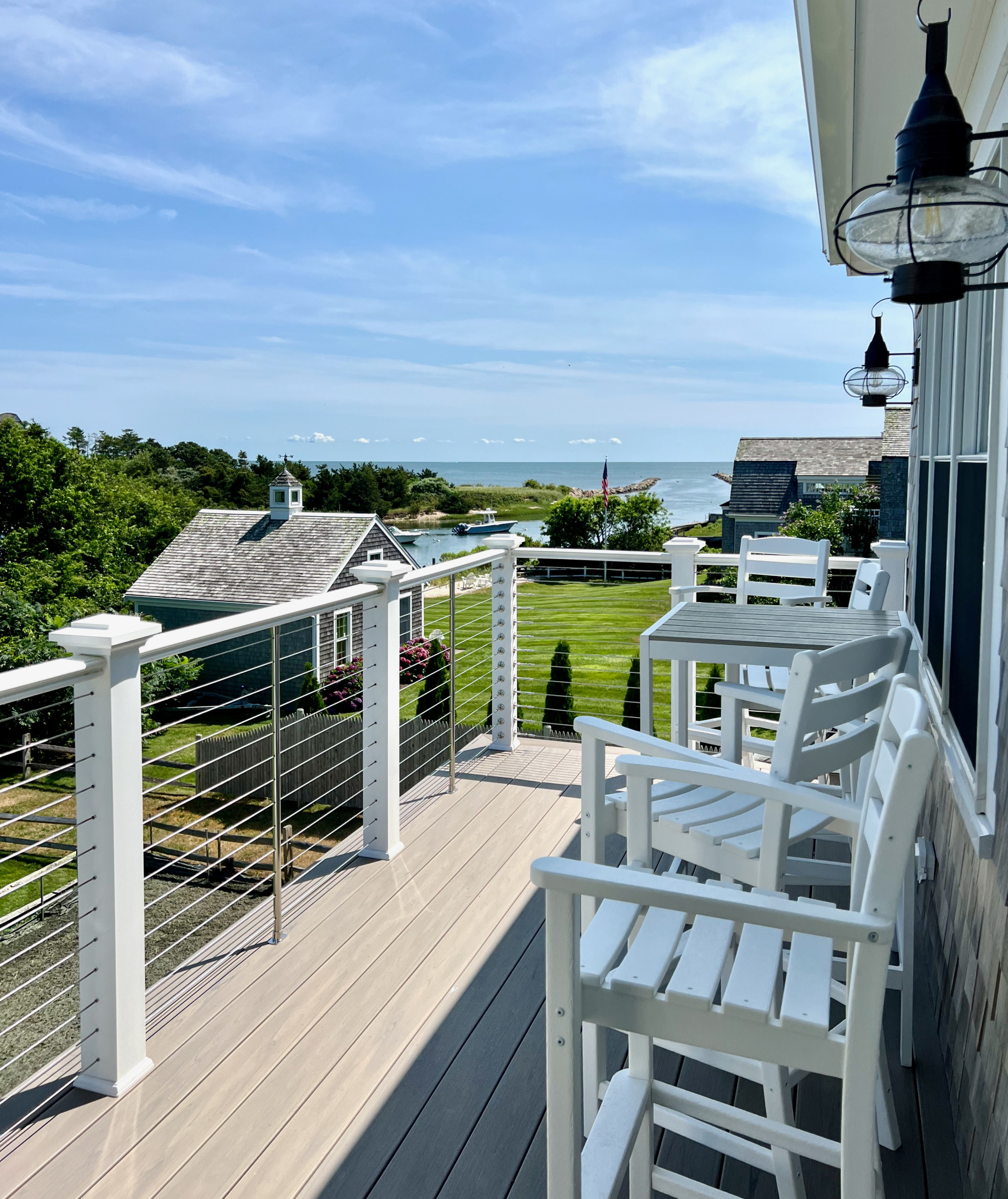 Two Views Waterfront Shingle Style Home