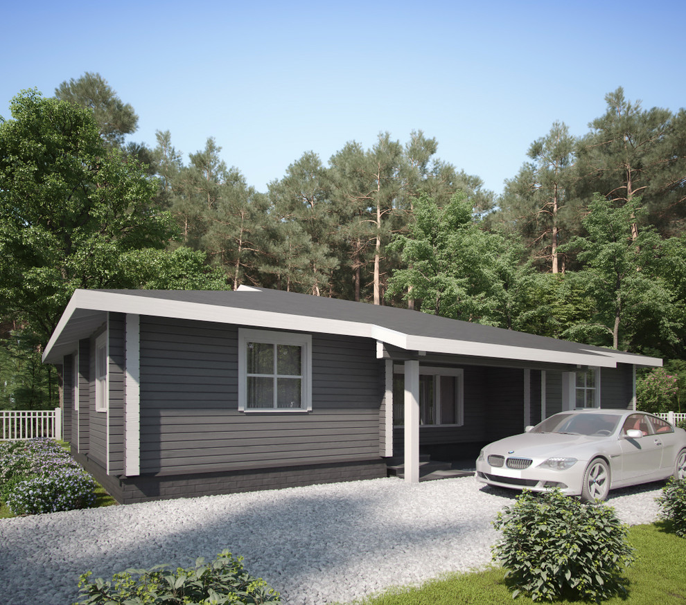 Дом из профилированного бруса "Реутов"