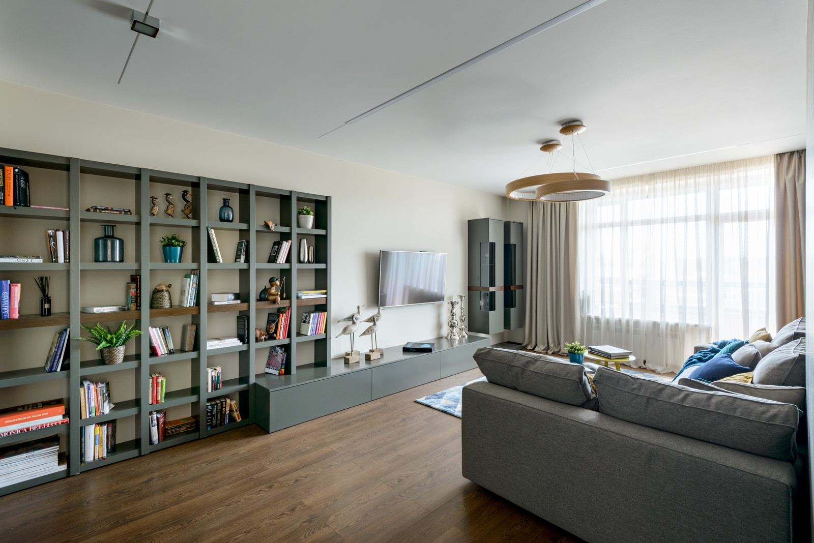 Интерьер квартиры в ЖК Кедровый 95 м^2