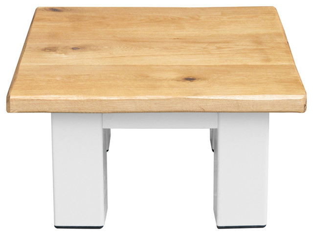 Dry Small Square Coffee Table Cloud White Dry Small Square Coffee Table Cloud White