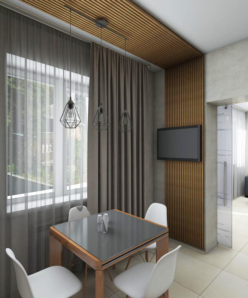 Кухня обеденная зона