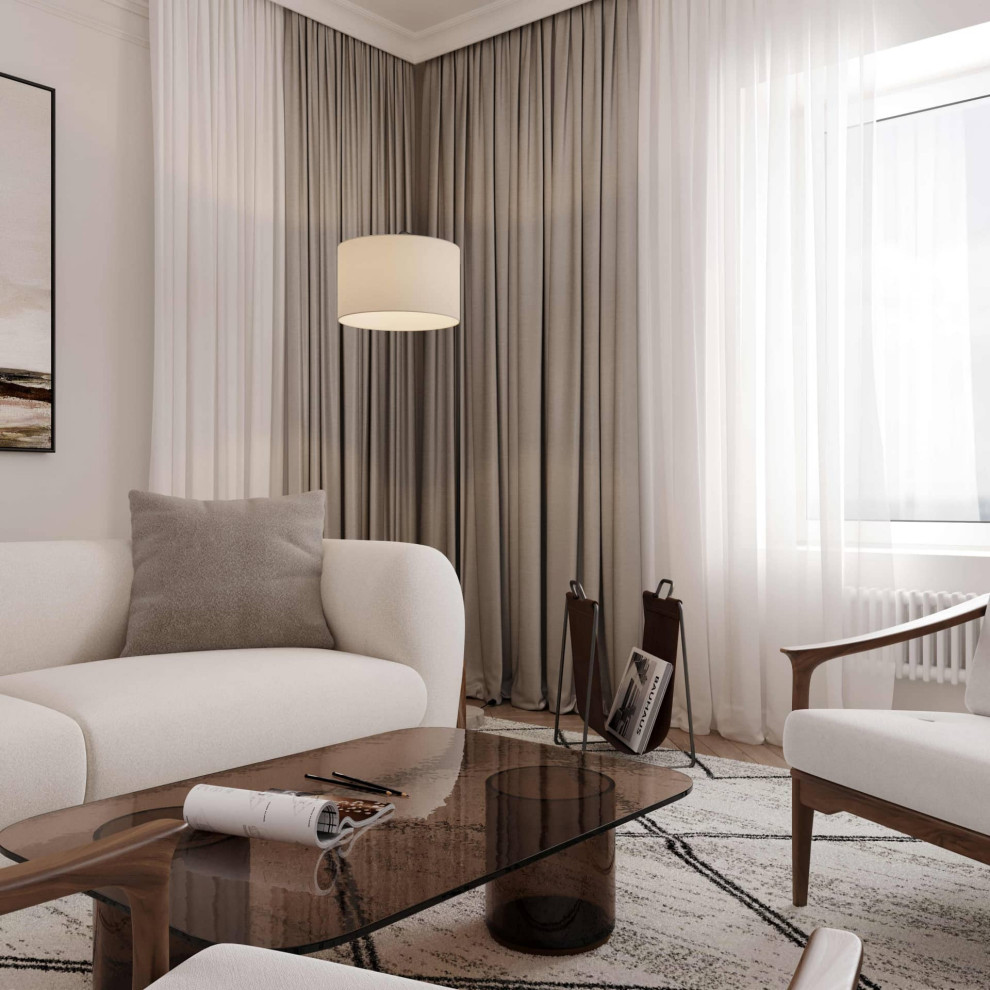 Дизайн и ремонт квартиры на Каланчёвской улице — Плюшевый комфорт