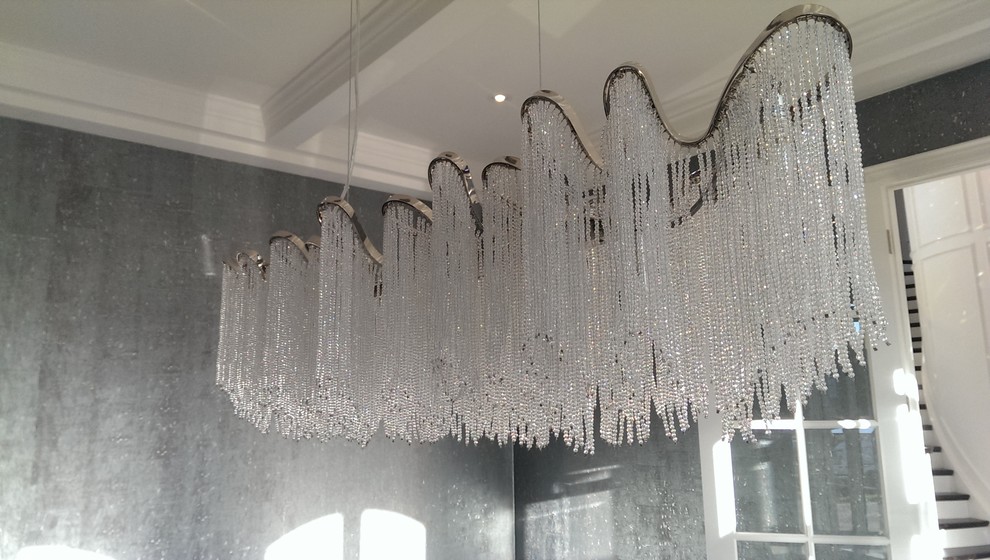Inspiration for a transitional home design remodel in Toronto