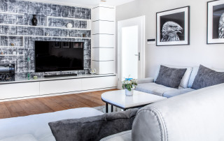 Graue Wohnzimmer Ideen Design Bilder August 2020 Houzz De
