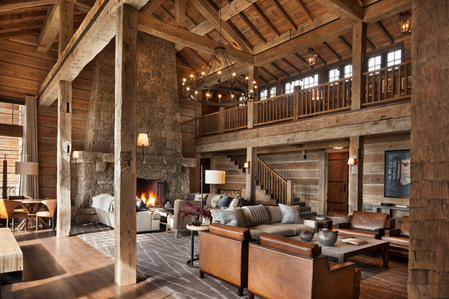 Andesite Family Lodge rustic-games-room