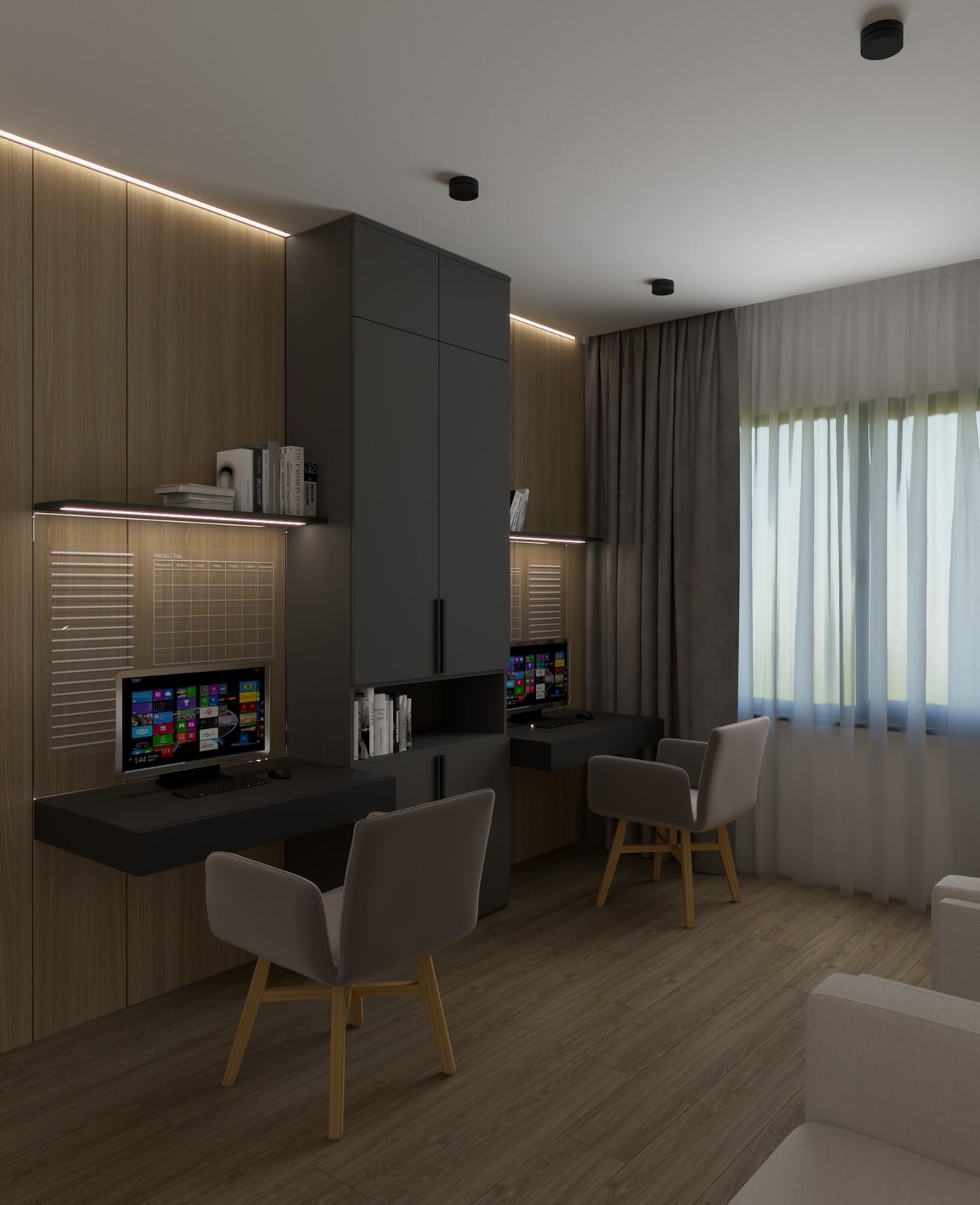 Проект загородного дома в Ленинградской области, стиль джапанди