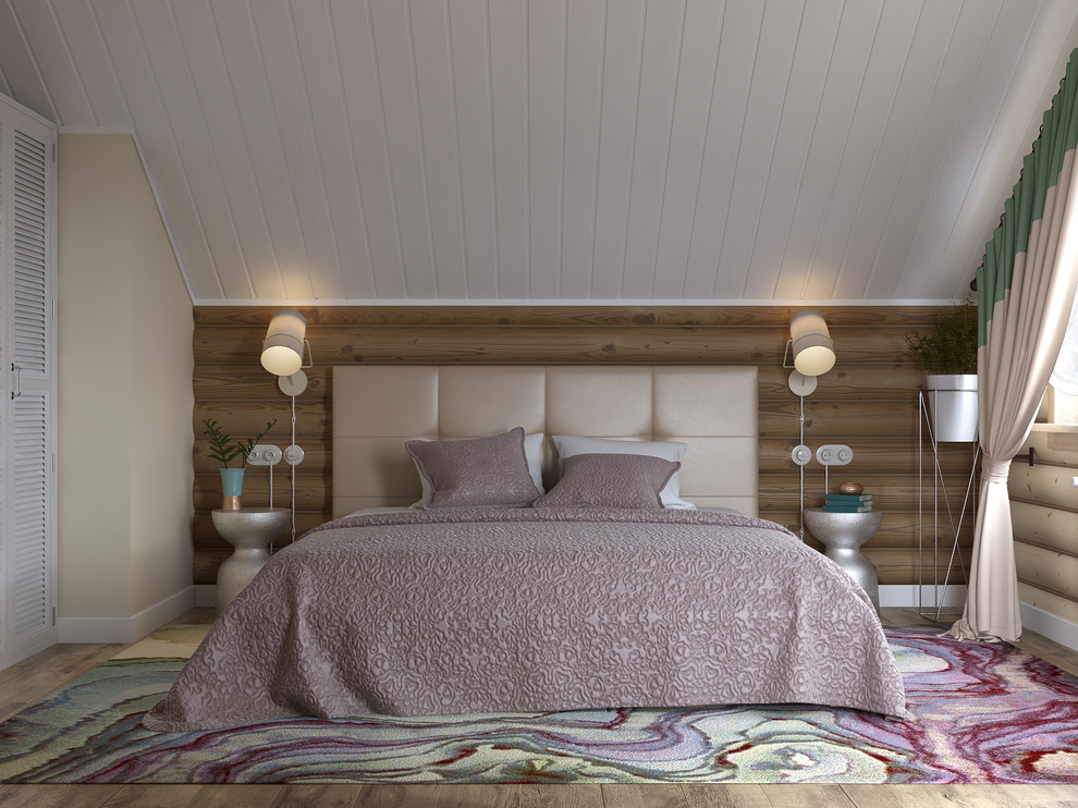 Сруб в современно-классическом стиле