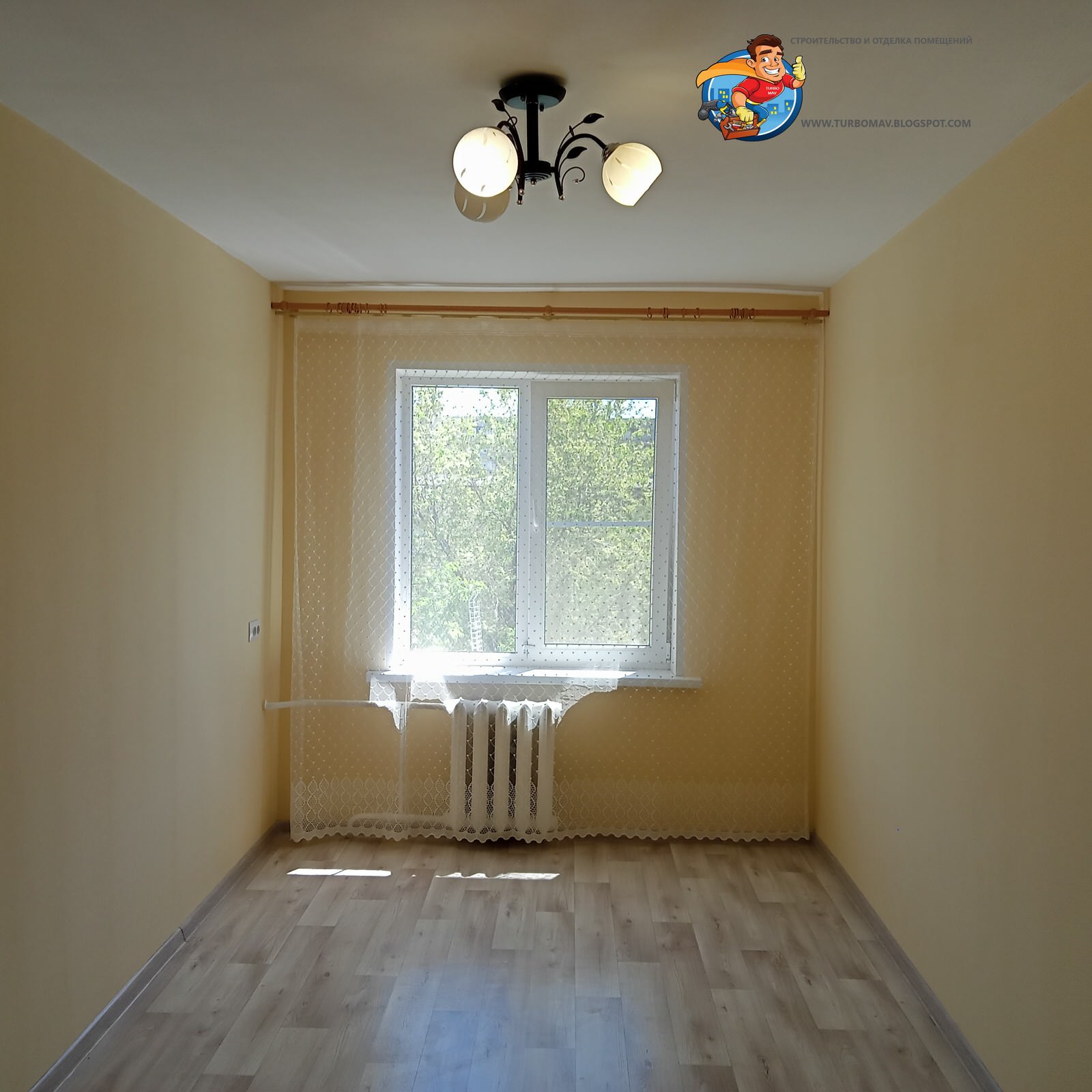 Отделка комнаты