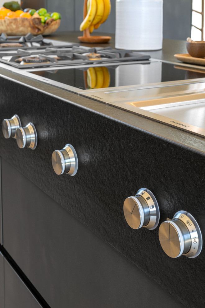 Mountain style kitchen photo in New York