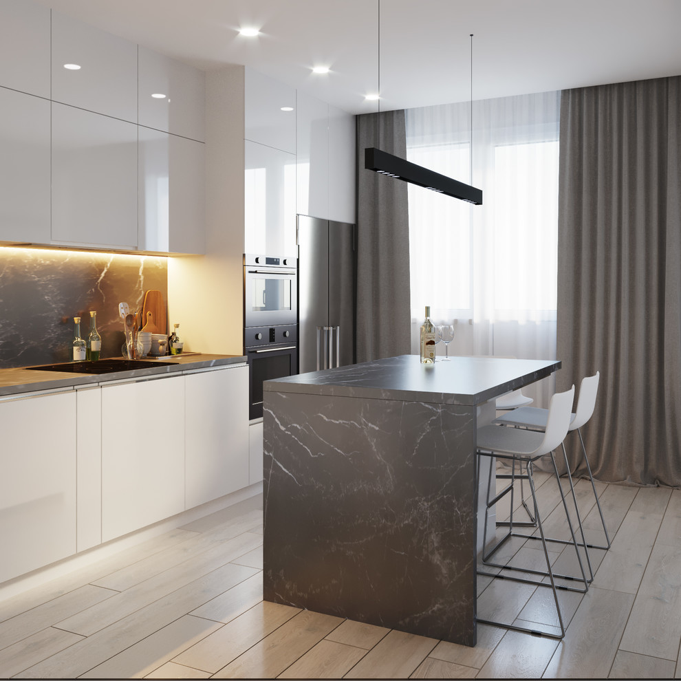 Дизайн трехкомнатной квартиры 100 кв.м.