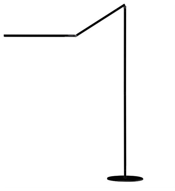 Z Bar Floor Led Lamp Modern Lamps By Home Clever Inc Z Bar Floor Led Lamp Black Warm Light