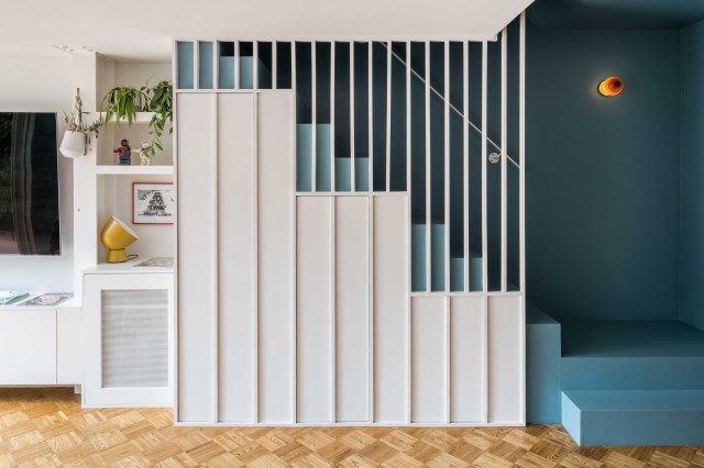 Tonal Terrace eclectic-staircase