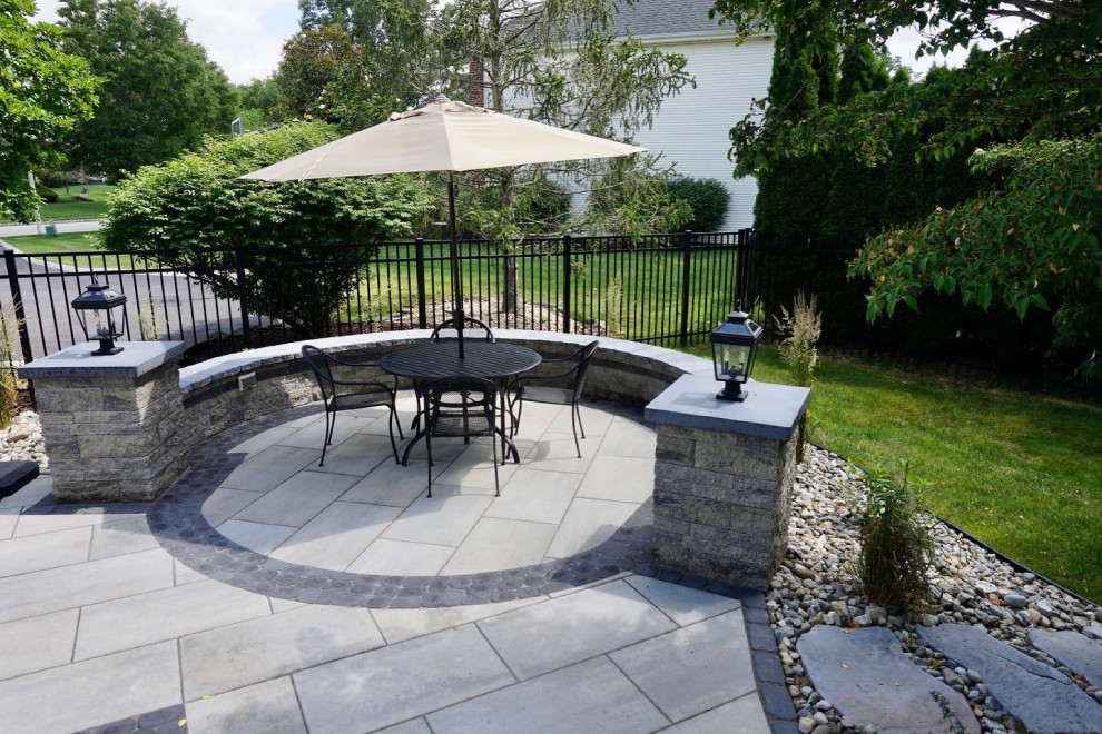 Freehold, NJ: Outdoor Retreat with Firepit, Outdoor Living & Alcove Seating